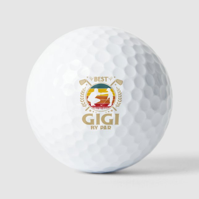 Balles De Golf Meilleur GIGI Par Par (Recto)