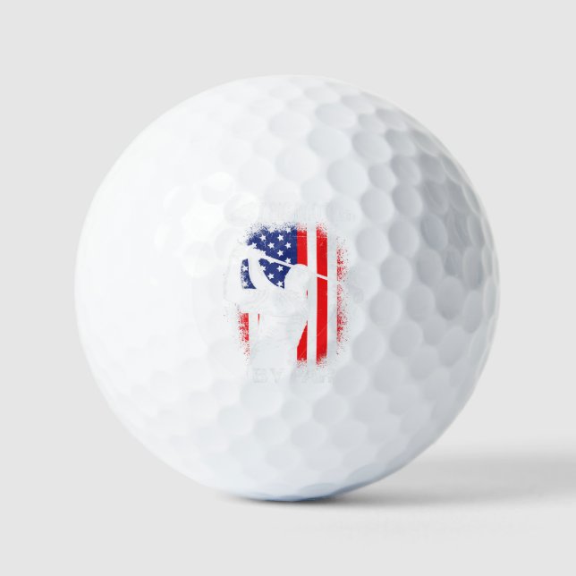 Balles De Golf Meilleur GRAND FRÈRE Par Par Golfer Golfing (Recto)