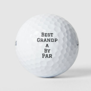Balles De Golf Meilleur grand-père par par simple père grand-père