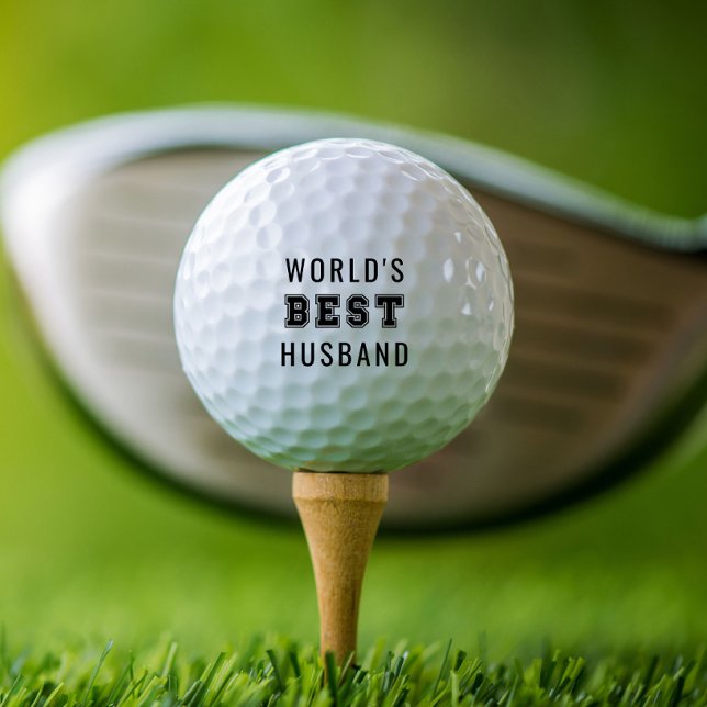 Balles De Golf Meilleur Mari du monde (Créateur téléchargé)