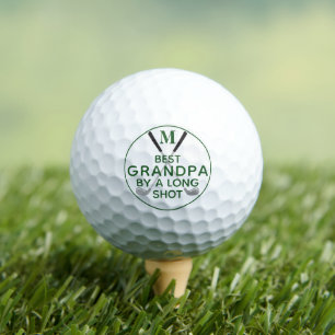 Balles De Golf MEILLEUR PAPA À GRAND RENFORT Monogramme