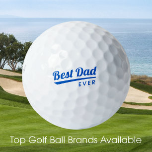 Balles De Golf Meilleur Papa de Tous les Temps Cadeau de Fête des