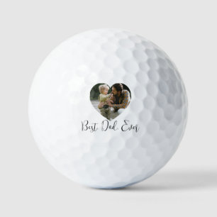 Balles De Golf Meilleur papa jamais personnalisé photo