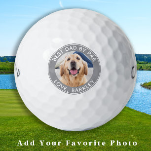 Balles De Golf Meilleur Papa Par Par Personnalisé Animaux de Comp