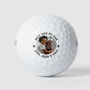 Balles De Golf Meilleur papa par Par Stars Fête des pères Photo