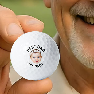 Balles De Golf Meilleur Papa Par Parcours De Golf Balls, Photo Pe