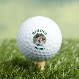 Balles De Golf Meilleur Papa Personnalisé Photo Par Nouveau Papa 