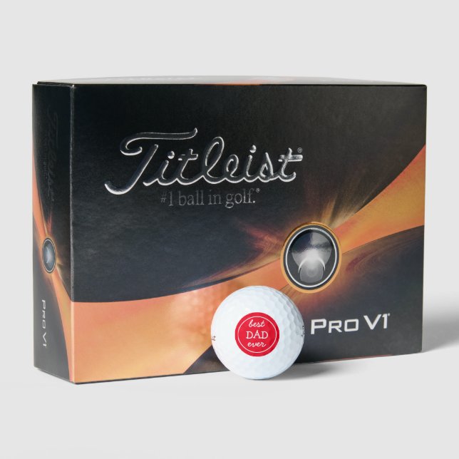 Balles De Golf Meilleur papa Titleist Pro Golf Balls (Conditionnement)