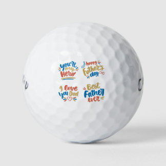 Balles De Golf Meilleur Père jamais