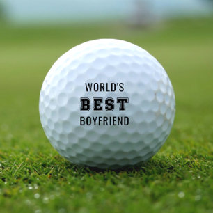 Balles De Golf Meilleur petit ami du monde