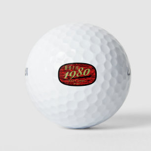 Balles De Golf Meilleure année 1980