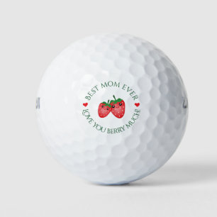 Balles De Golf Meilleure Maman Jamais Fête des Mères Aimez-vous b