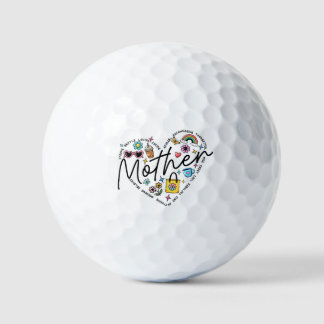 Balles De Golf Meilleure mère jamais