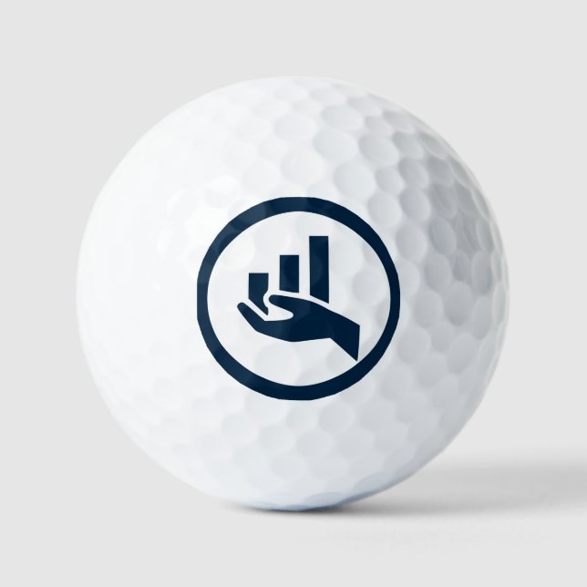 Balles De Golf Merci du planificateur financier ! Promotionnel (Recto)