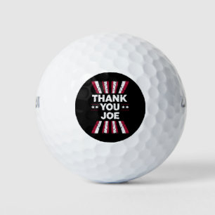 Balles De Golf Merci Joe Président Biden