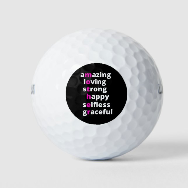 Balles De Golf Mère (Devant)