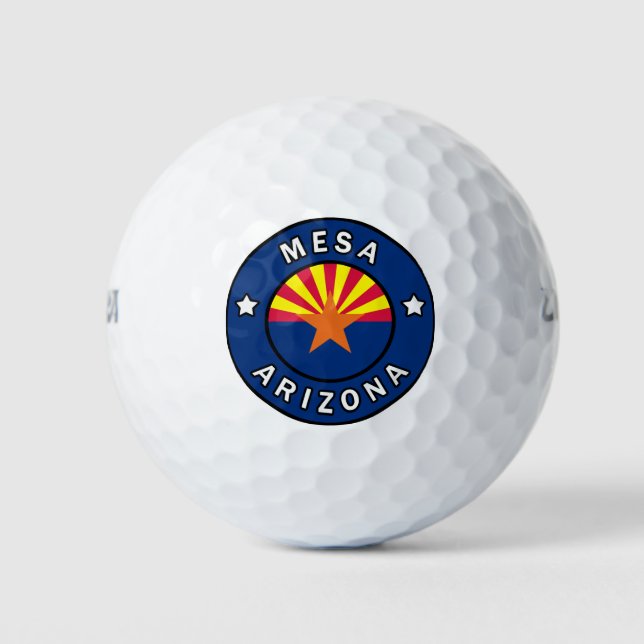 Balles De Golf Mesa Arizona (Devant)