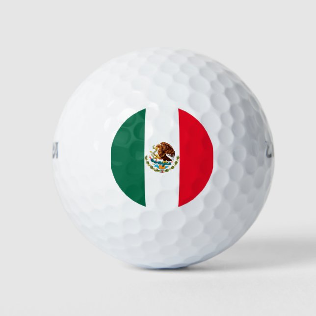 Balles De Golf Mexique (Devant)
