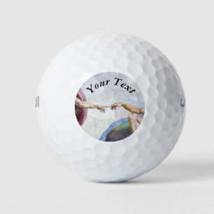 Balles De Golf Michelangelo - Création d'Adam Isolé