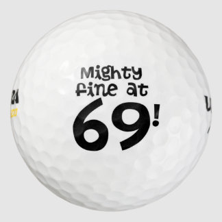 Balles De Golf Mighty Fine à 69 ans !