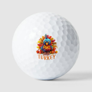 Balles De Golf Mignonne Turquie Thanksgiving
