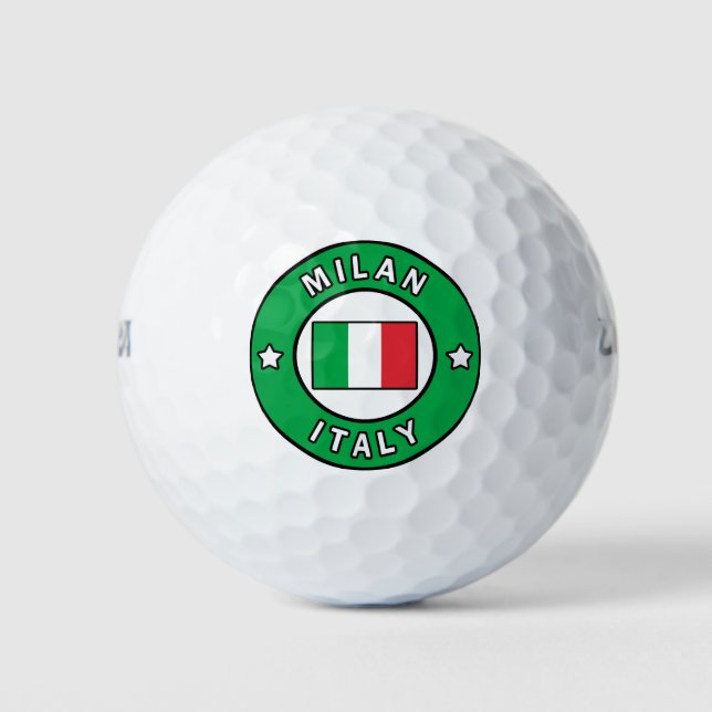 Balles De Golf Milan Italie (Devant)