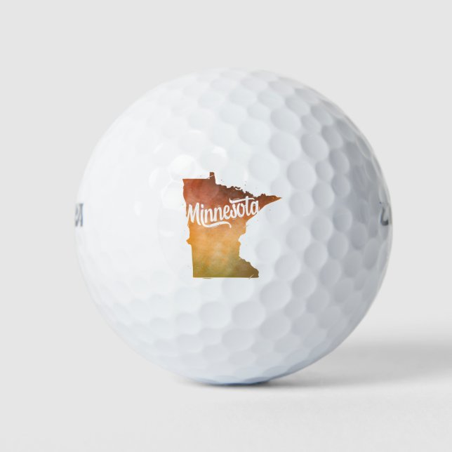 Balles De Golf Minnesota (Devant)