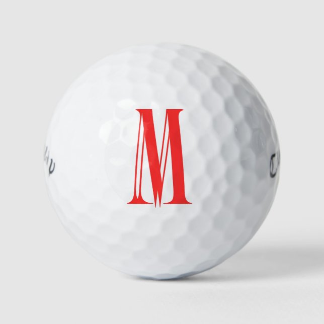 Balles De Golf MM Men's Golf Ball (Devant)