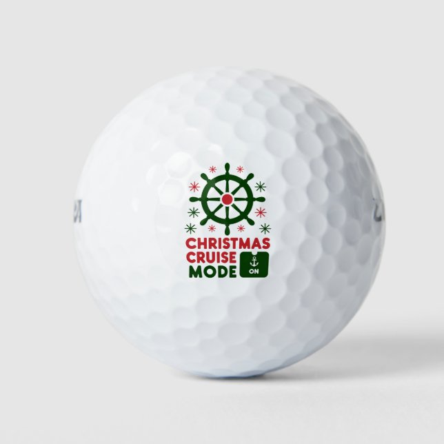 Balles De Golf Mode Croisière de Noël En Bateau Noël 2024 (Devant)