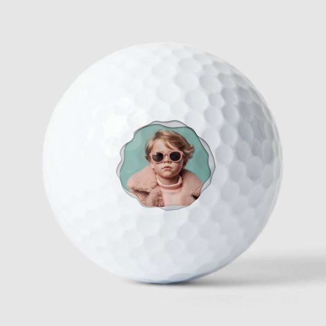 Balles De Golf Modèle photo moderne (Recto)
