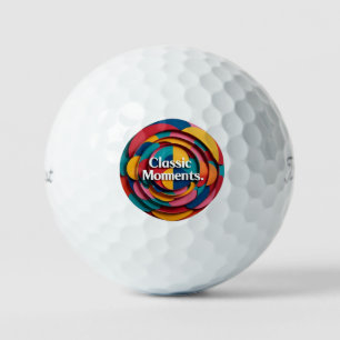 Balles De Golf "Moments précieux en couleur"