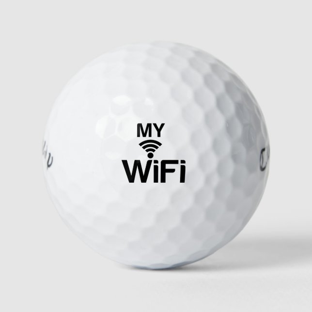 BALLES DE GOLF MON COUPLE WIFI (Devant)