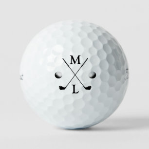 Balles De Golf Monogramme