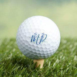 Balles de golf monogramme Bluebells