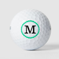 Monogramme noir Personnalisé #8