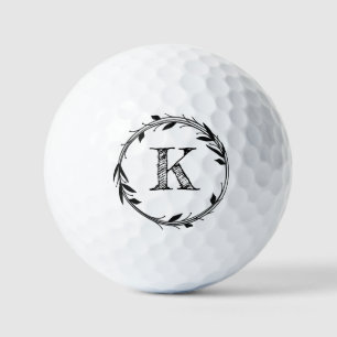 Balles De Golf Monogramme personnalisé