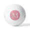 Monogramme personnalisé Blush rose Grey Girl Nom d