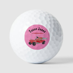 Balles De Golf Monogramme personnalisé de boule de golf pour dame