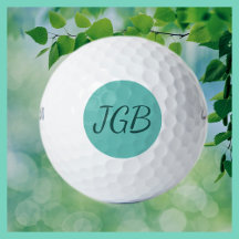 Monogramme Turquoise ou choisissez votre Arrière -