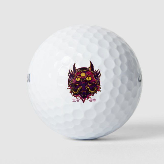 Balles De Golf Monstre chinois (Devant)