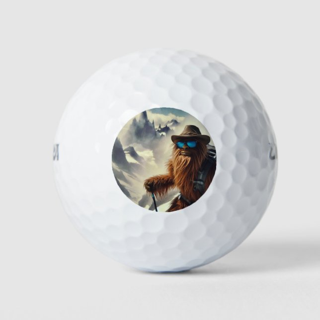 Balles De Golf Montagnes Sasquatch (Devant)
