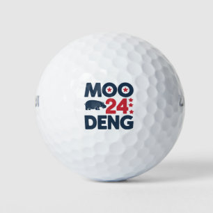 Balles De Golf Moo Deng 2024 Moo Deng Moo Deng Bébé Hippopotame M