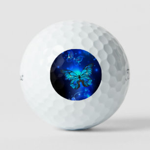 Balles De Golf Morpho Butterfly in the Dark Background