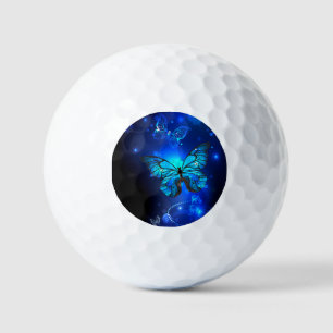 Balles De Golf Morpho Butterfly in the Dark Background