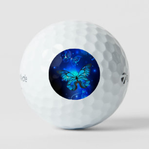 Balles De Golf Morpho Butterfly in the Dark Background