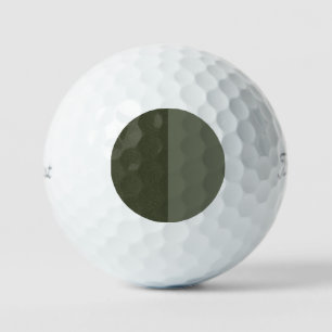 Balles De Golf Moss Green Duo Design Golf Ball - Personnalisable