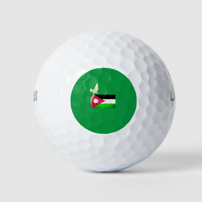 Balles De Golf Motèque Palestine Designs Free (Devant)