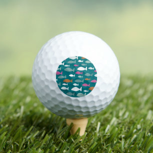 Balles De Golf Motif de poisson vert mignon