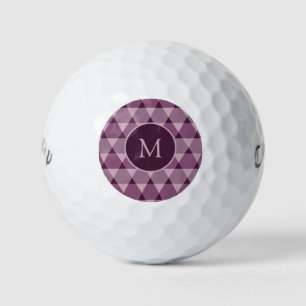 Balles De Golf Motif triangles