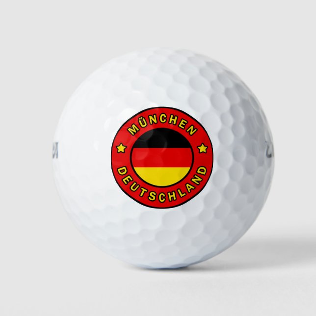 Balles De Golf München Deutschland (Devant)
